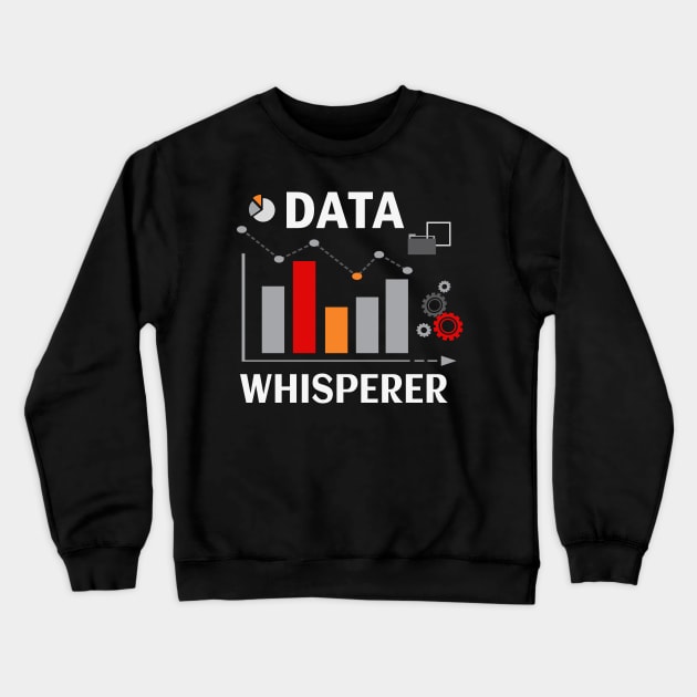 Data Analyst Developer Computer Scientist Gift Crewneck Sweatshirt by Foxxy Merch